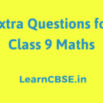 Extra Questions for Class 9 Maths