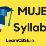 MUJEE-Syllabus