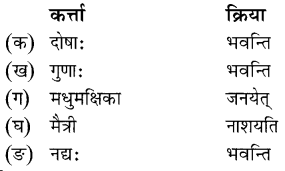 NCERT Solutions for Class 8 Sanskrit Chapter 1 सुभाषितानि Q5.1