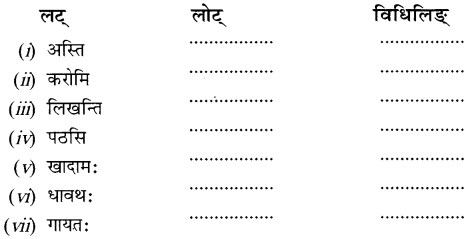 NCERT Solutions for Class 8 Sanskrit Chapter 4 सदैव पुरतो निधेहि चरणम् Q3