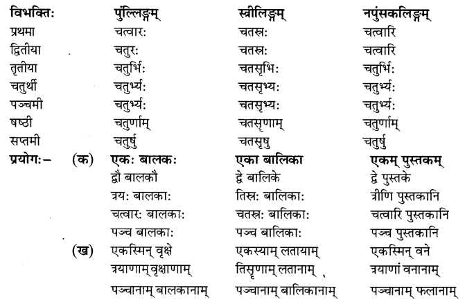 NCERT Solutions for Class 8 Sanskrit Chapter 5 Sarnampadani Tatha Sankhyavachkani 17