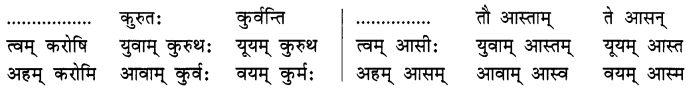 NCERT Solutions for Class 8 Sanskrit Chapter 6 क्रियापदानि तथा धातुरुपाणि 15