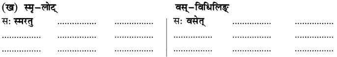 NCERT Solutions for Class 8 Sanskrit Chapter 6 क्रियापदानि तथा धातुरुपाणि 16