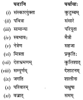 NCERT Solutions for Class 8 Sanskrit Chapter 7 भारतजनताऽहम् Q7