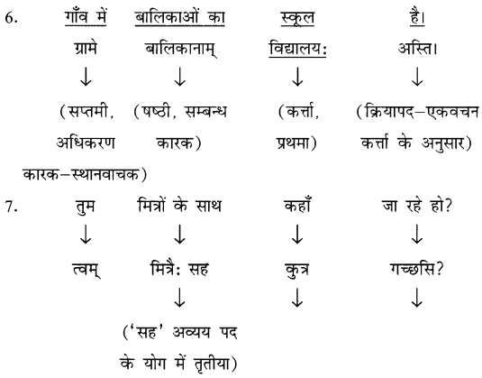 NCERT Solutions for Class 8 Sanskrit Chapter 8 अनुवादः 3