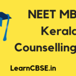 NEET MBBS Counselling Kerala 2019