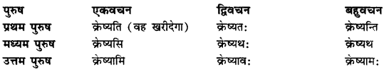 CBSE Class 11 Sanskrit धातुरूपाणि 127