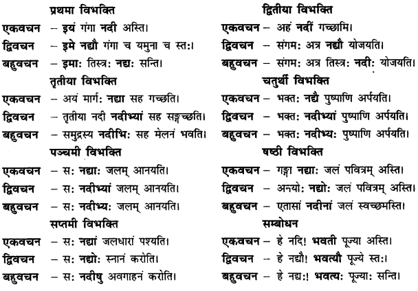 CBSE Class 11 Sanskrit शब्दरूपाणि 20