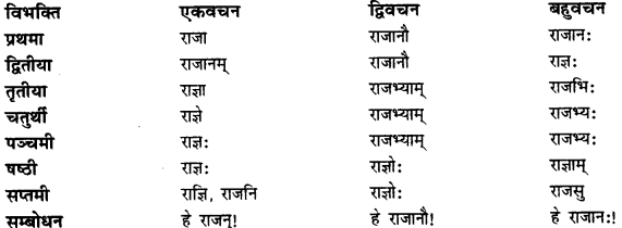 CBSE Class 11 Sanskrit शब्दरूपाणि 34