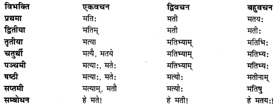 CBSE Class 11 Sanskrit शब्दरूपाणि 13