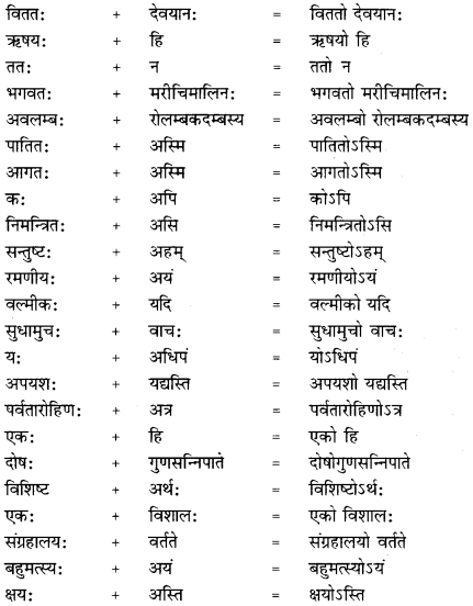 CBSE Class 12 Sanskrit व्याकरणम् सन्धि-प्रकर12