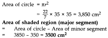 Important Questions for Class 10 Maths Chapter 12 Areas Related to Circles 27