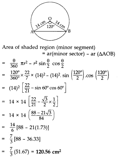 Important Questions for Class 10 Maths Chapter 12 Areas Related to Circles 28