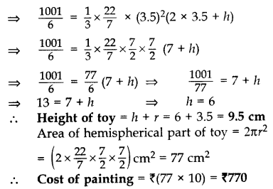Important Questions for Class 10 Maths Chapter 13 Surface Areas and Volumes 13