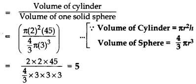 Important Questions for Class 10 Maths Chapter 13 Surface Areas and Volumes 2