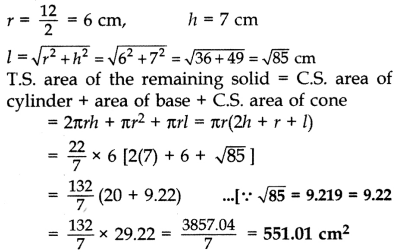 Important Questions for Class 10 Maths Chapter 13 Surface Areas and Volumes 21