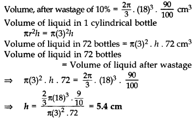Important Questions for Class 10 Maths Chapter 13 Surface Areas and Volumes 50