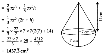 Important Questions for Class 10 Maths Chapter 13 Surface Areas and Volumes 56