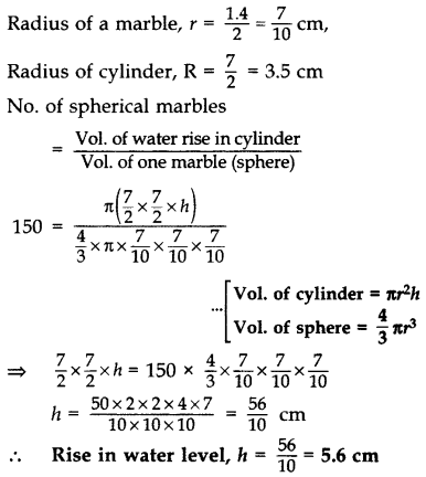 Important Questions for Class 10 Maths Chapter 13 Surface Areas and Volumes 59