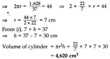 Important Questions for Class 10 Maths Chapter 13 Surface Areas and Volumes 7