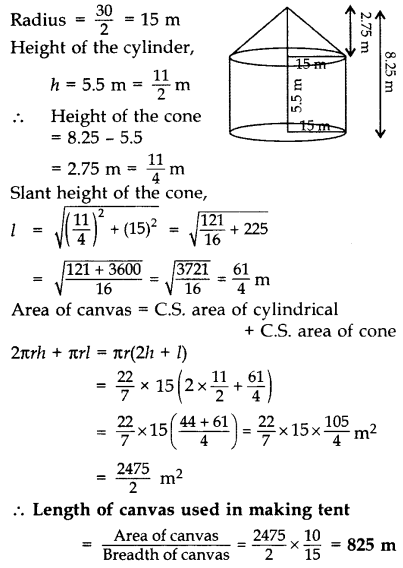Important Questions for Class 10 Maths Chapter 13 Surface Areas and Volumes 71