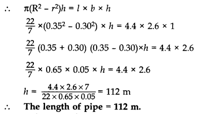 Important Questions for Class 10 Maths Chapter 13 Surface Areas and Volumes 85