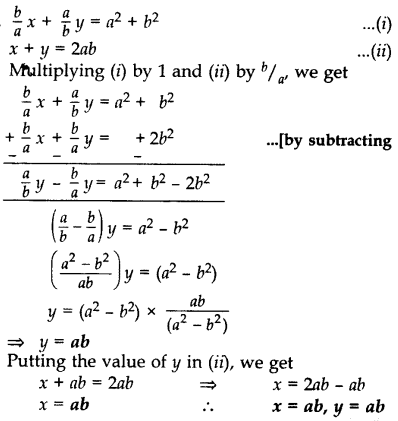 Important Questions for Class 10 Maths Chapter 3 Pair of Linear Equations in Two Variables 12