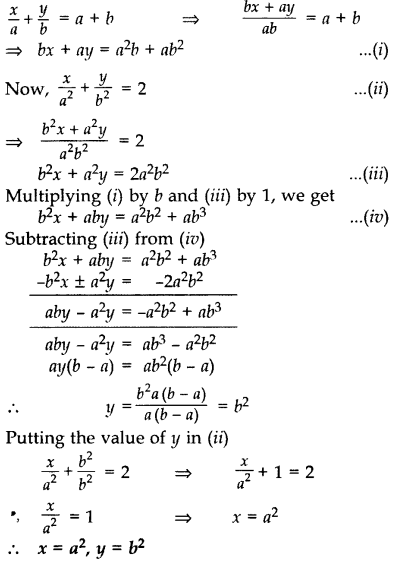 Important Questions for Class 10 Maths Chapter 3 Pair of Linear Equations in Two Variables 17