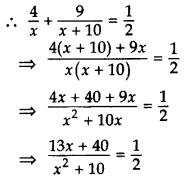 Important Questions for Class 10 Maths Chapter 4 Quadratic Equations 50