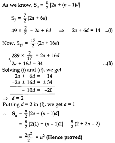 Important Questions for Class 10 Maths Chapter 5 Arithmetic Progressions 12