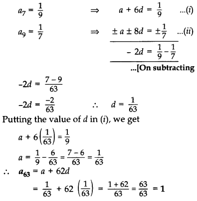 Important Questions for Class 10 Maths Chapter 5 Arithmetic Progressions 9