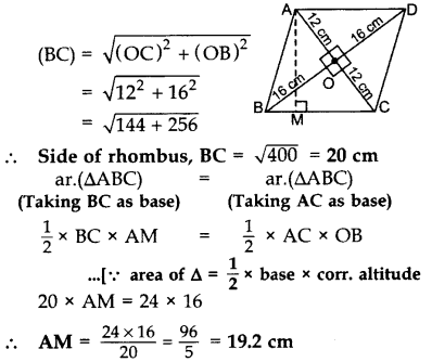 Important Questions for Class 10 Maths Chapter 6 Triangles 12