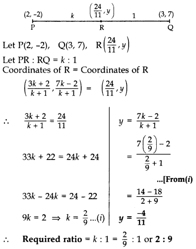 Important Questions for Class 10 Maths Chapter 7 Coordinate Geometry 29