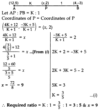 Important Questions for Class 10 Maths Chapter 7 Coordinate Geometry 49