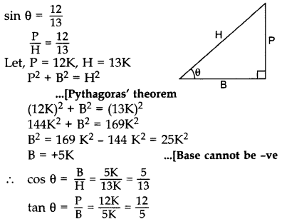 Important Questions for Class 10 Maths Chapter 8 Introduction to Trigonometry 25