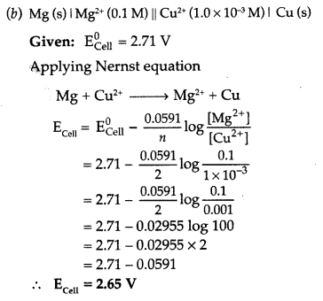 Important Questions for Class 12 Chemistry Chapter 3 Electrochemistry Class 12 Important Questions 48