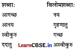 NCERT Class 6 Sanskrit Deepakam Chapter 10 Question Answer त्वम् आपणं गच्छ 2.6