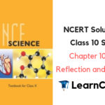 NCERT Solutions for Class 10 Science Chapter 10 Light Reflection and Refraction