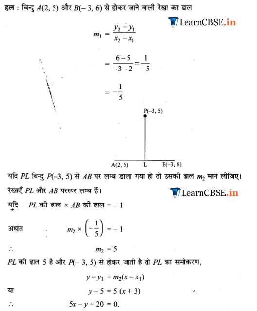 NCERT Solutions for Class 11 Maths Chapter 10 Straight Lines Exercise 10.2 in pdf form free download