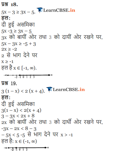 NCERT Solutions for class 11 Maths Chapter 6 Exercise 6.1 updated for 2018-19