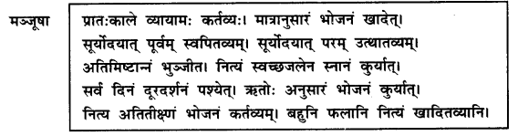 NCERT Solutions for Class 11 Sanskrit Chapter 2 सर्वे सन्तु निरामयाः Q11