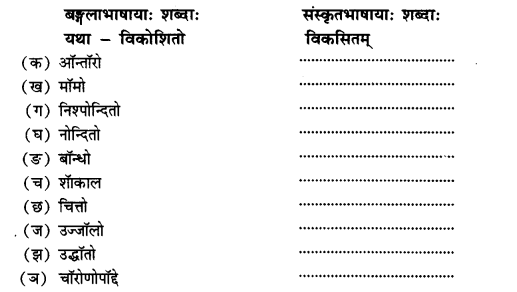 NCERT Solutions for Class 11 Sanskrit Chapter 5 मानसं मम विकसितं कुरु I Q6