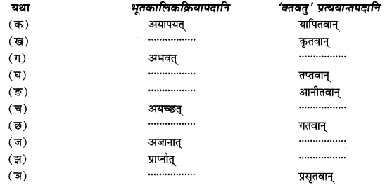 NCERT Solutions for Class 11 Sanskrit Chapter 6 क्षमावीरो विजयते Q6