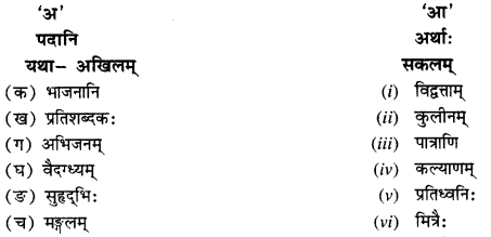 NCERT Solutions for Class 11 Sanskrit Chapter 8 गुरूपदेशः अजलं स्नानम् Q9