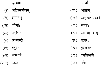 NCERT Solutions for Class 12 Sanskrit Chapter 3 राष्ट्रचिन्ता गरीयसी 11