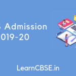 NIOS Admission 2019-20