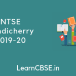NTSE Pudicherry 2019-20