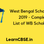 WB Scholarship 2019