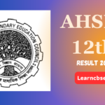 _AHSEC 12th Result 2024