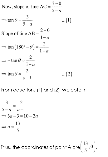 Class 11 Maths NCERT Solutions Chapter 10 Straight Lines Miscellaneous Exercise A22.2